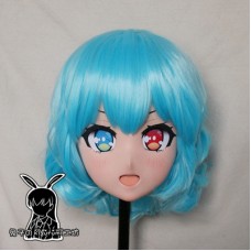 (RB392)Customize Full Head Quality Handmade Female/Girl Resin Japanese Anime Cartoon Character Kig Cosplay Kigurumi Mask